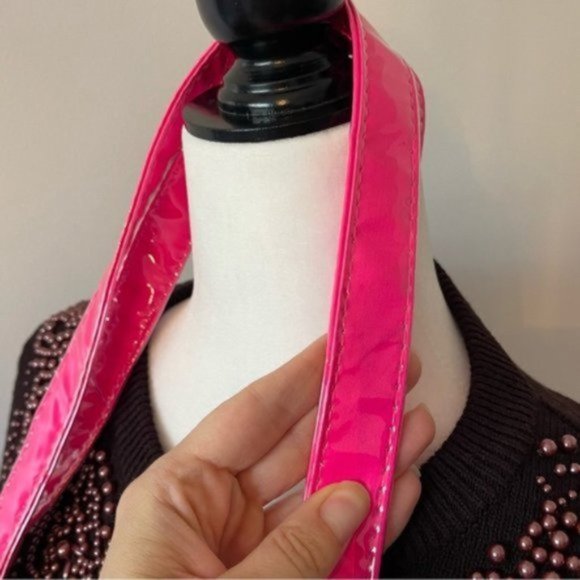 New Barbie David Dixon? tote bag hot pink vintage 1959 shopping bag - Picture 6 of 7